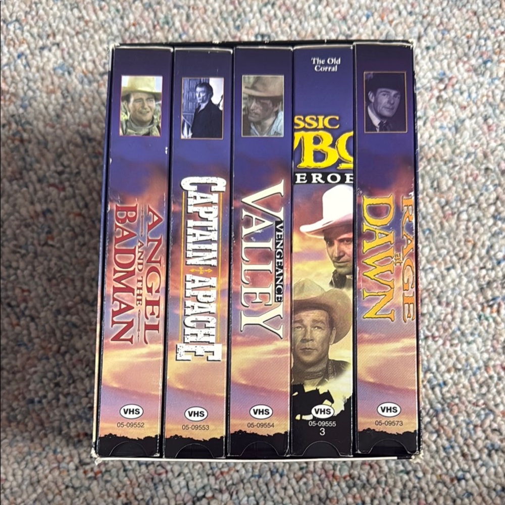 Classic Western VHS Collection